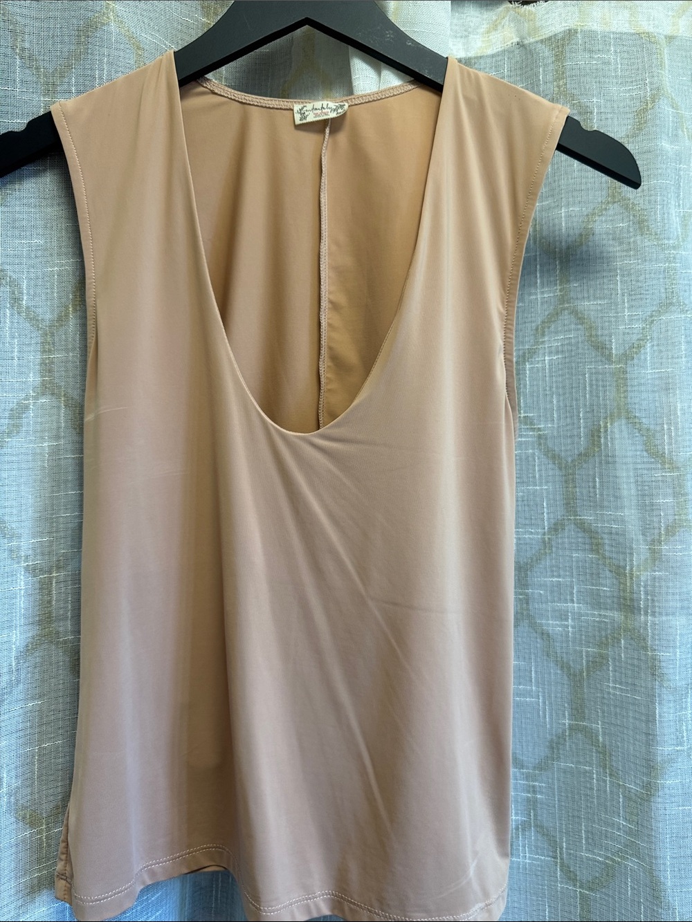Free People Blush Pink Scoop Neck Tank